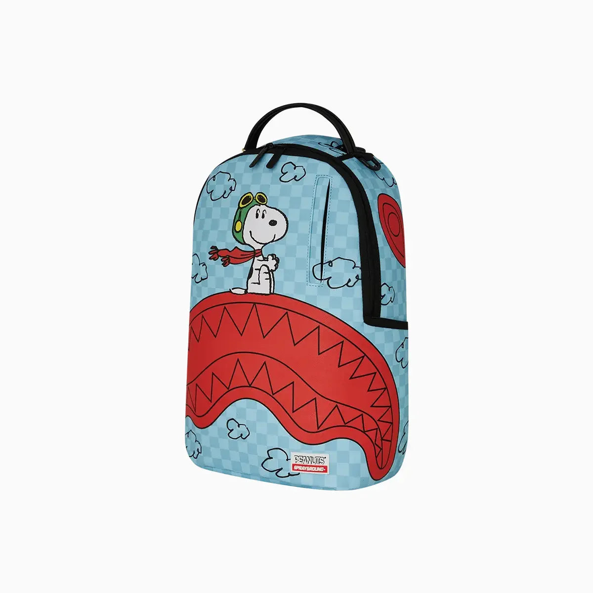 Snoopy Pilot Shark Dlxsv Backpack