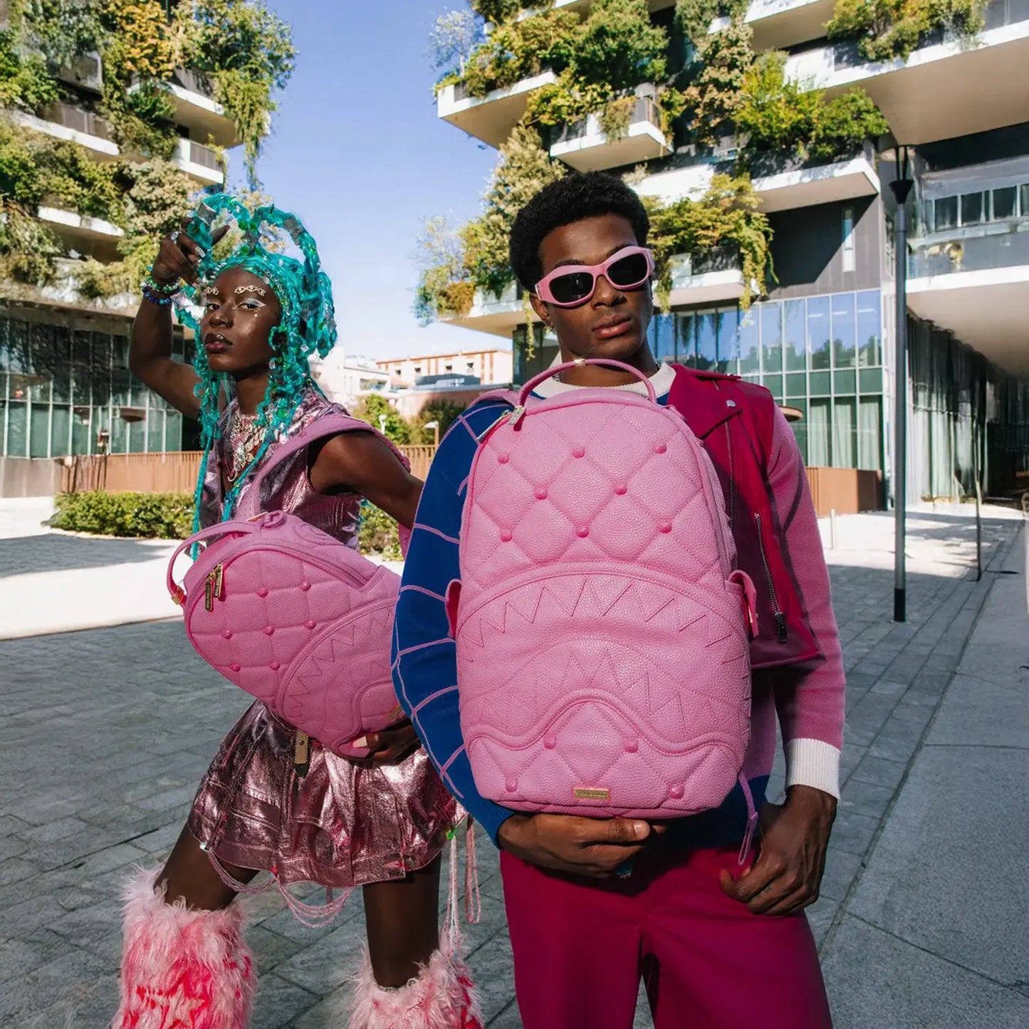 Sorbet Stunna Bear Stud Mini Backpack