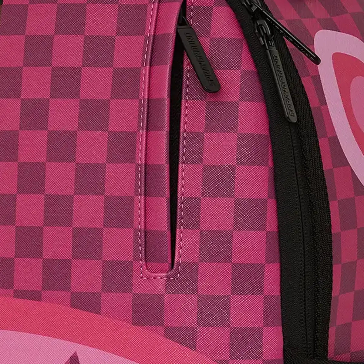 Split Sip Pink Check Dlxsv Backpack