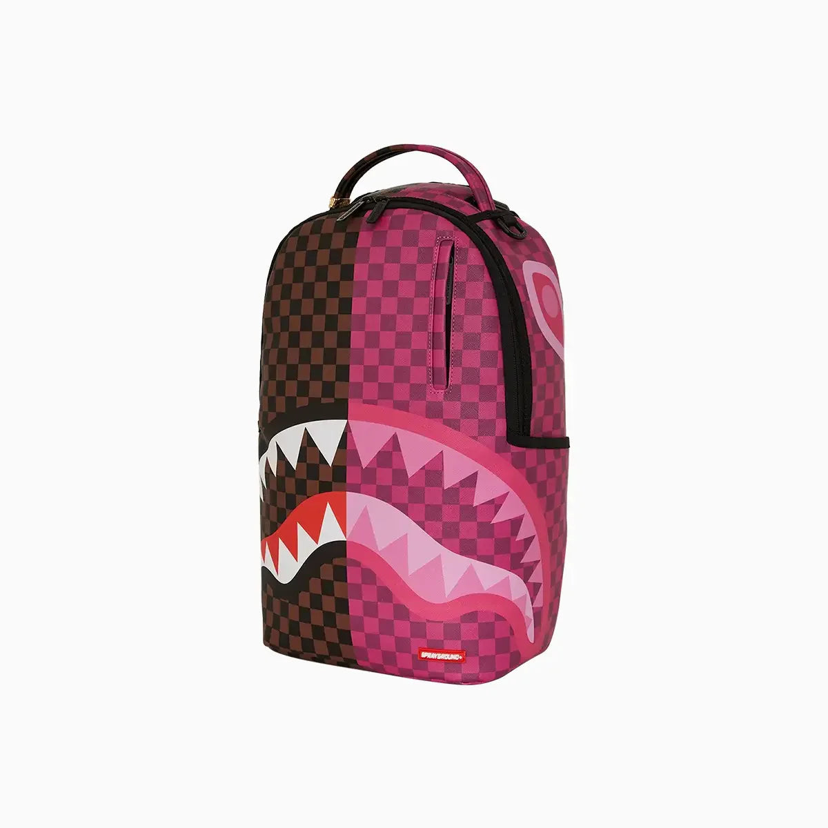 Split Sip Pink Check Dlxsv Backpack