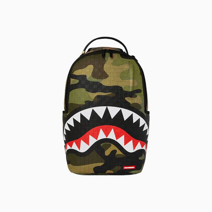 Woodland Camo Check Backpack