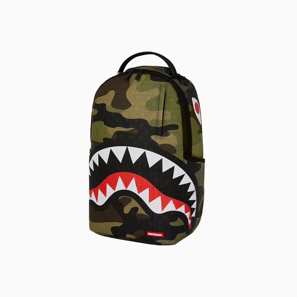 Woodland Camo Check Backpack