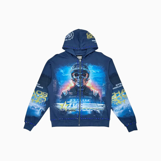 Men's Fearless Racer Graphic Hoodie