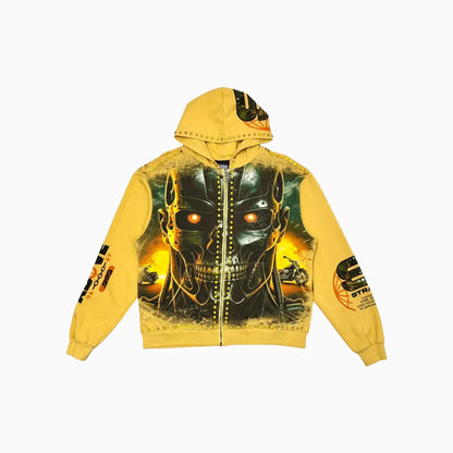 Men's Robot Full-Zip Hoodie