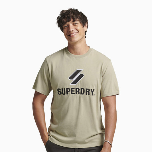 Men's S Logo Stacked Applique T Shirt