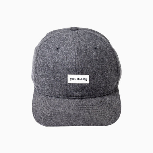 True Religion Patch Heathered Adjustable Cap