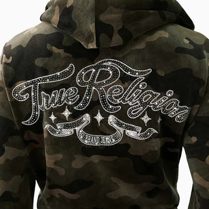 Women's Camo Velour Shrunken Outfit