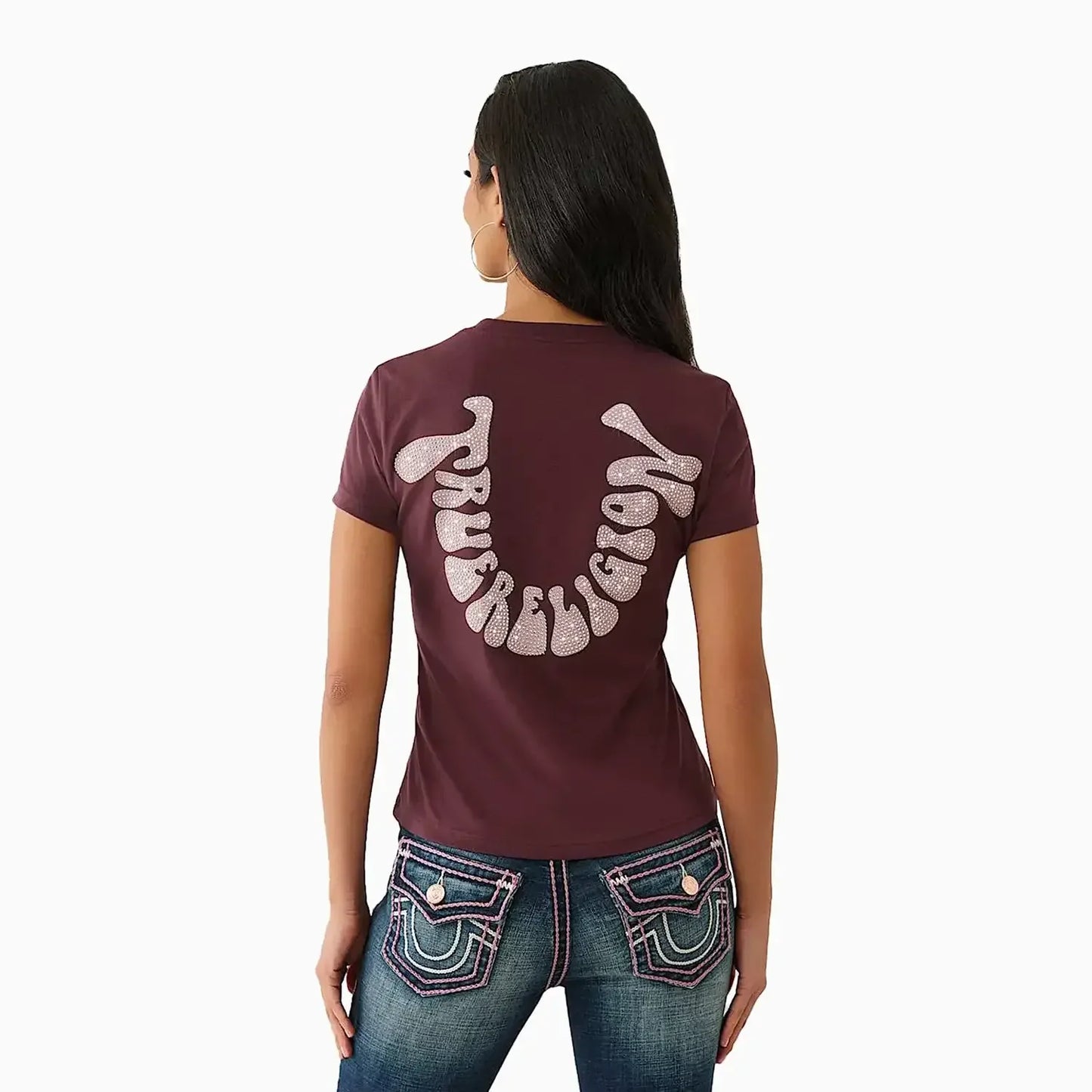 Women's Crystal Horseshoe T-Shirt
