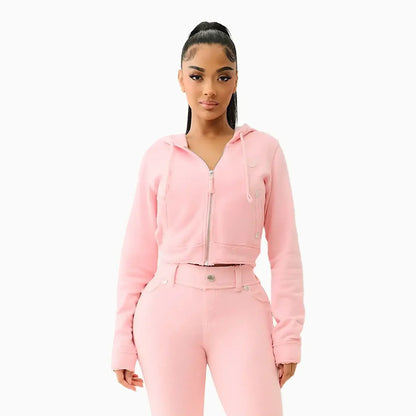 Women's Raw Edge Big T Shrunken Outfit