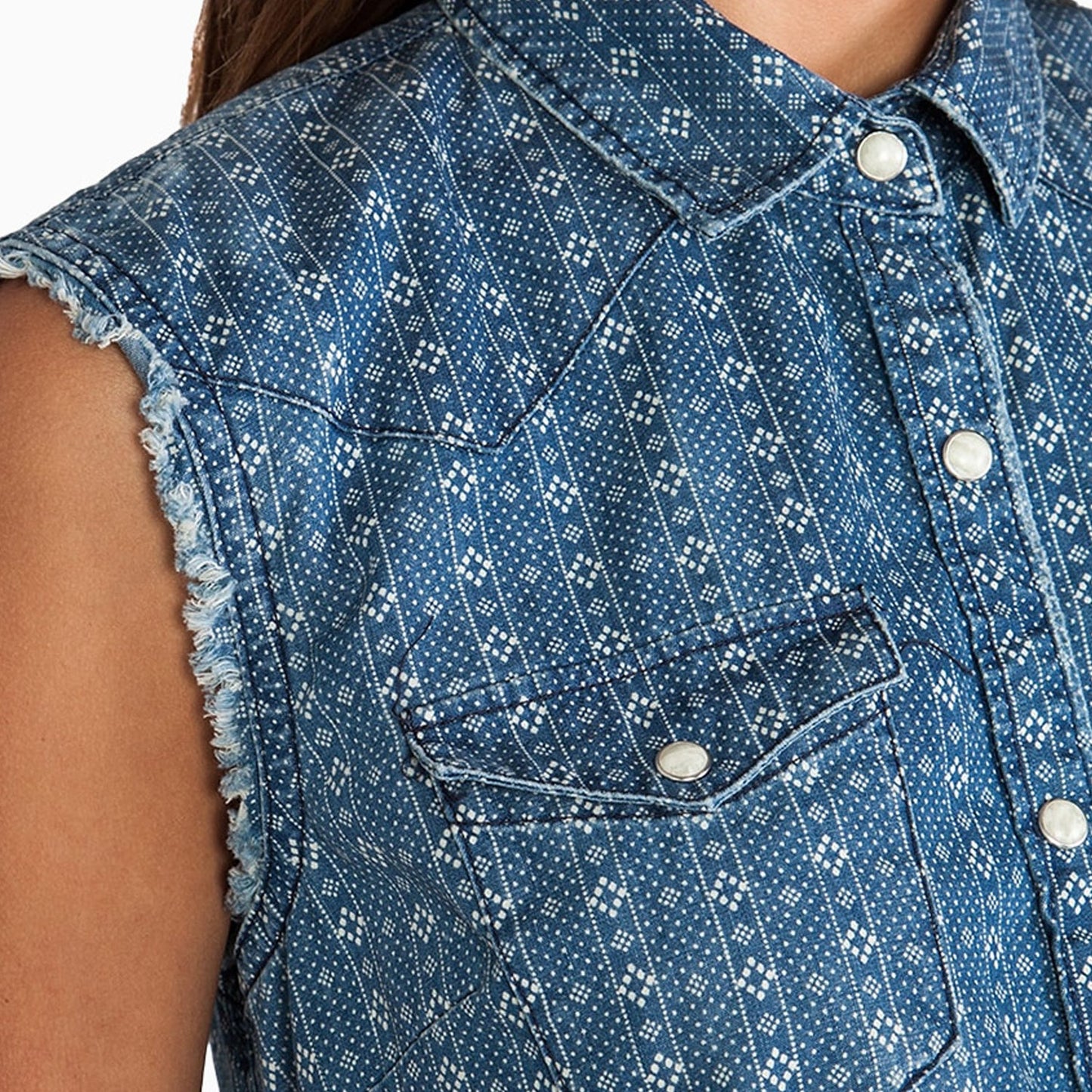 Women's Sleeveless New Georgia Woven Shirt