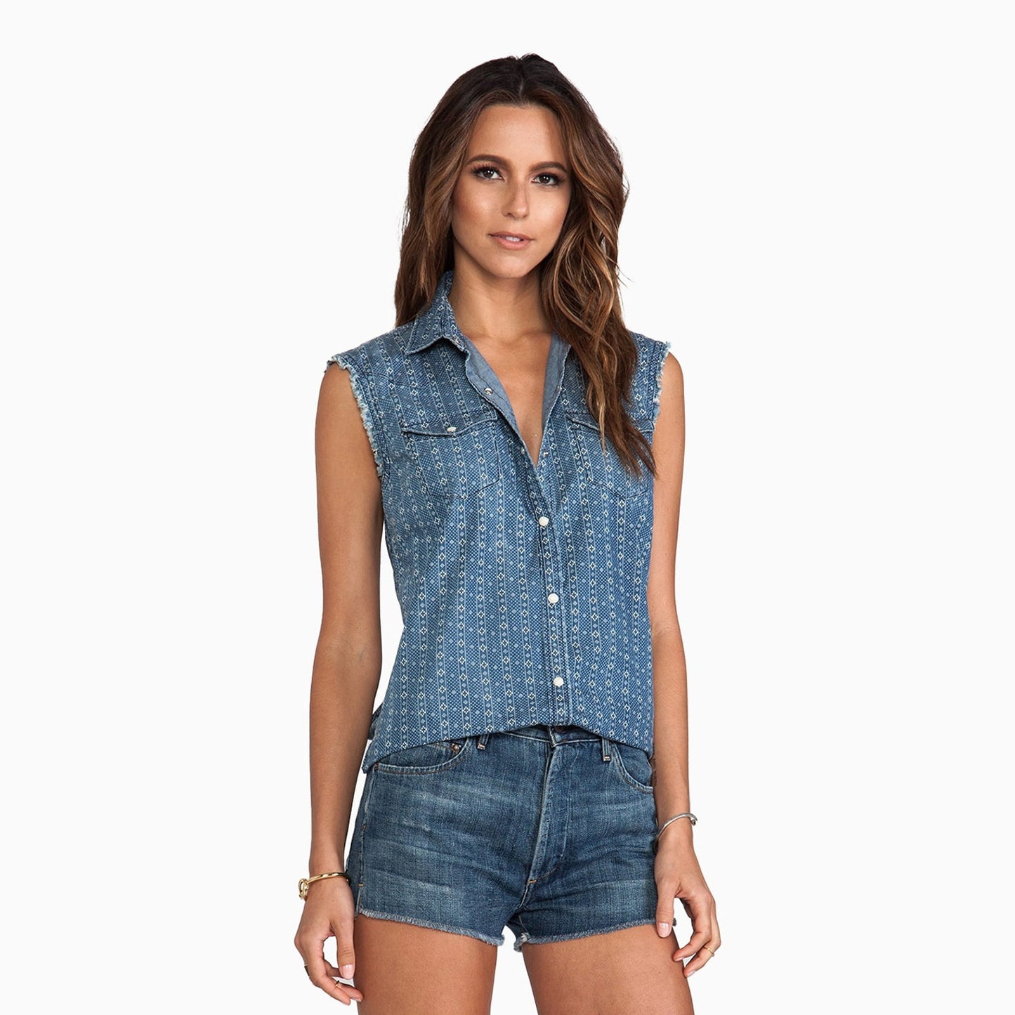 Women's Sleeveless New Georgia Woven Shirt