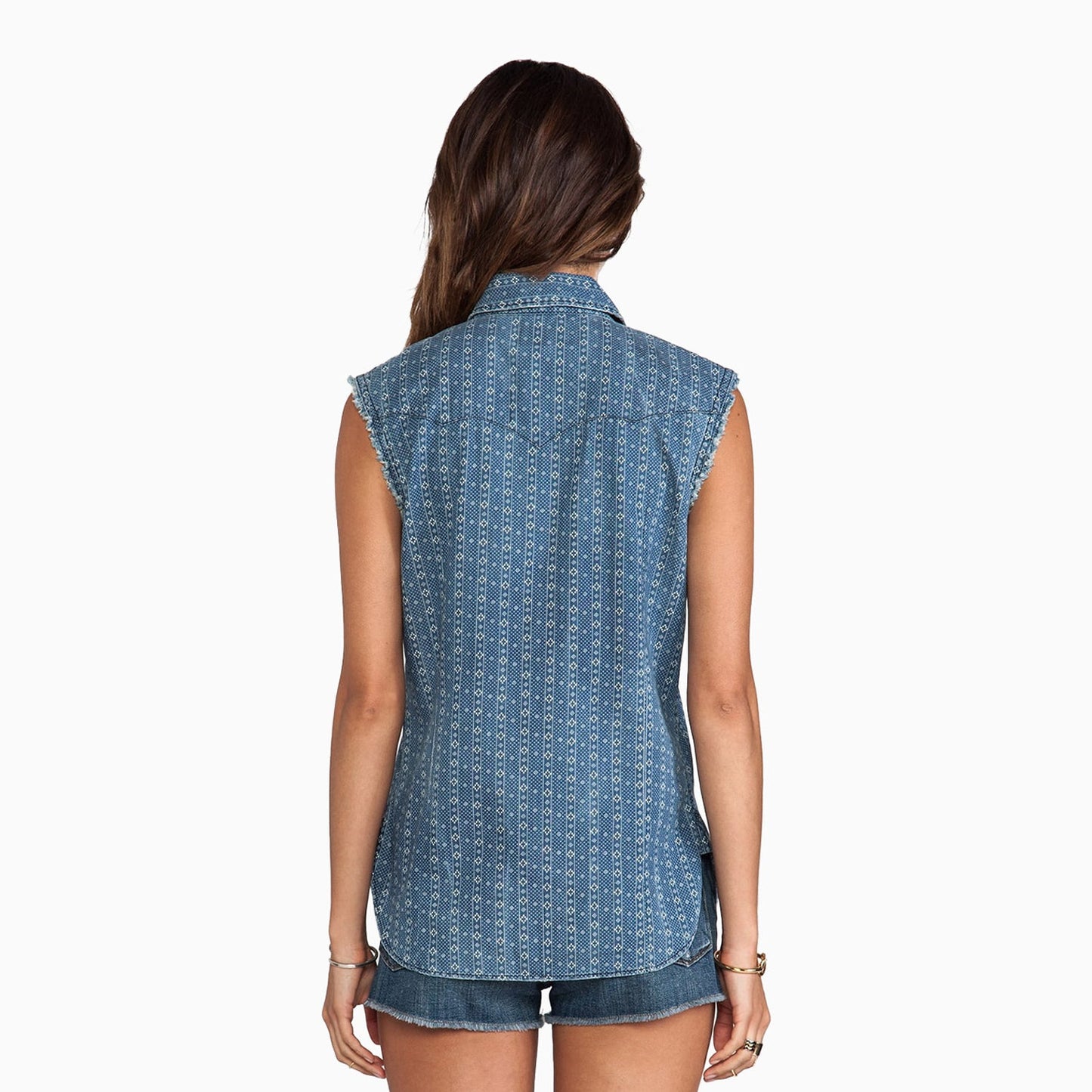 Women's Sleeveless New Georgia Woven Shirt