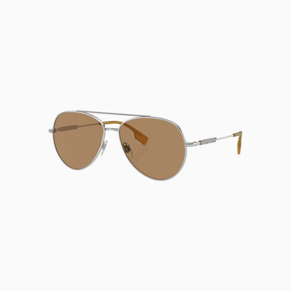 Women's Burberry Logo Pilot Sunglasses
